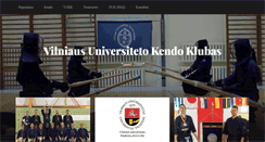 Desktop Screenshot of kendo-vu.lt